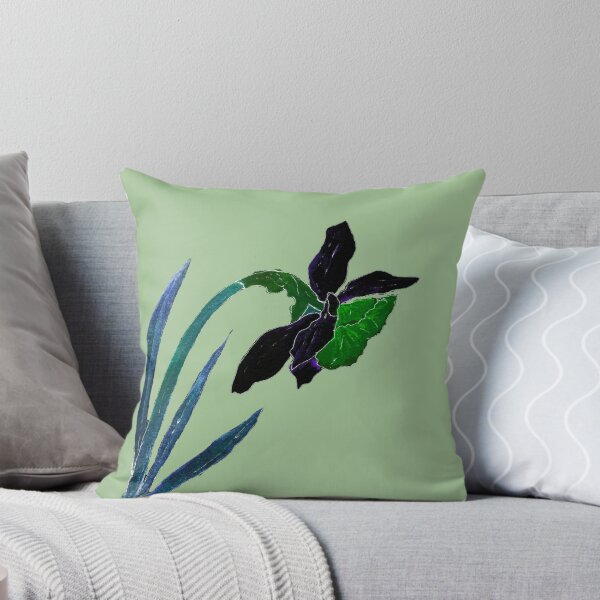 Item preview, Daffodil Dark Green designed and sold by CatandColours.