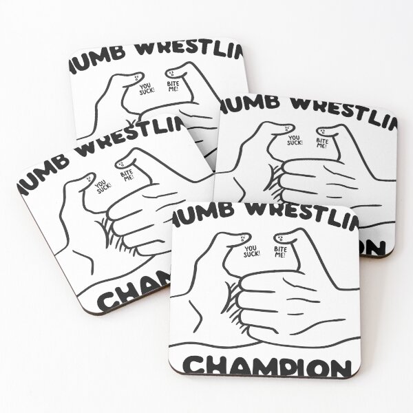 Item preview, THUMB WRESTLING CHAMP designed and sold by TODD GOLDMAN.