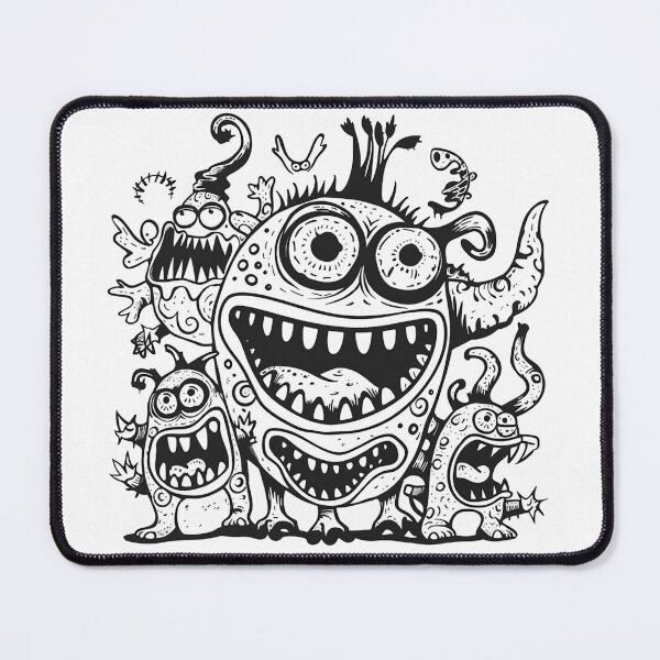 Item preview, Funny Happy Monsters Collection designed and sold by Oksana Suprun.