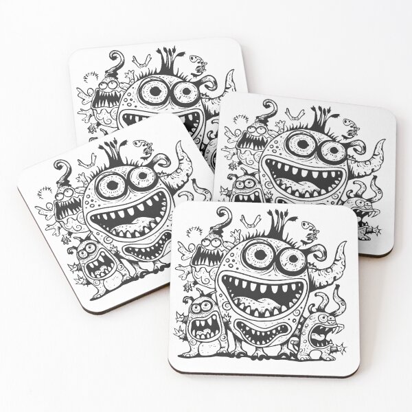 Item preview,  Funny Happy Monsters Collection designed and sold by Oksana Suprun.