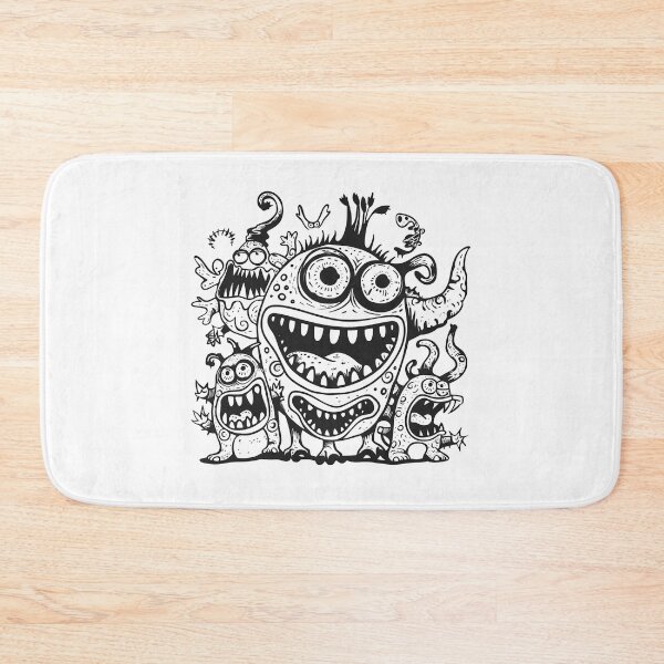 Item preview,  Funny Happy Monsters Collection designed and sold by Oksana Suprun.