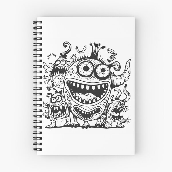 Item preview,  Funny Happy Monsters Collection designed and sold by Oksana Suprun.