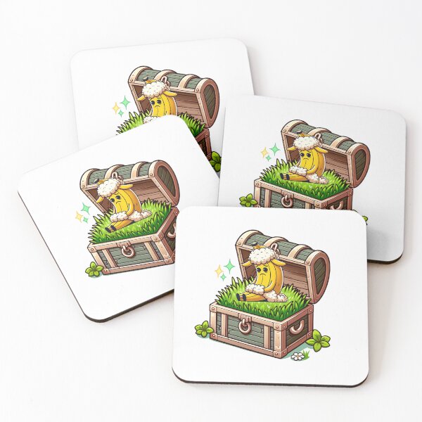 Item preview, Am I a sheep? Or banana? Thinking in the treasure chest designed and sold by perfect-radius.