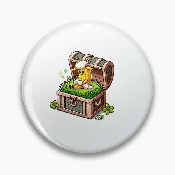 Item preview, Am I a sheep? Or banana? Thinking in the treasure chest designed and sold by perfect-radius.