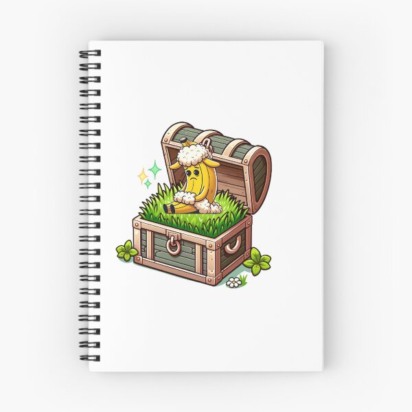 Item preview, Am I a sheep? Or banana? Thinking in the treasure chest designed and sold by perfect-radius.