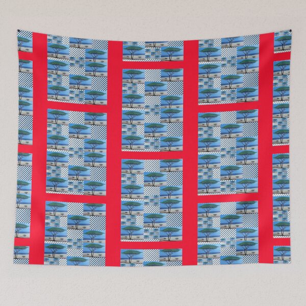 Item preview, Kissing acacia trees designed and sold by annenambiro.