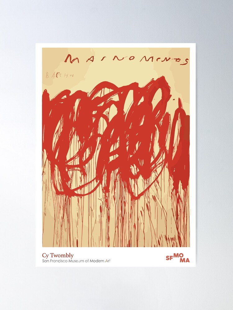 Cy Twombly Sfmoma | Poster