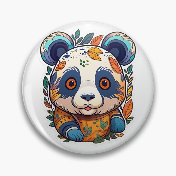 Item preview, Panda Sorprendido designed and sold by Crafted-AI.