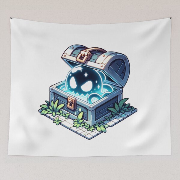 Item preview, A monster hidden in a treasure chest designed and sold by perfect-radius.