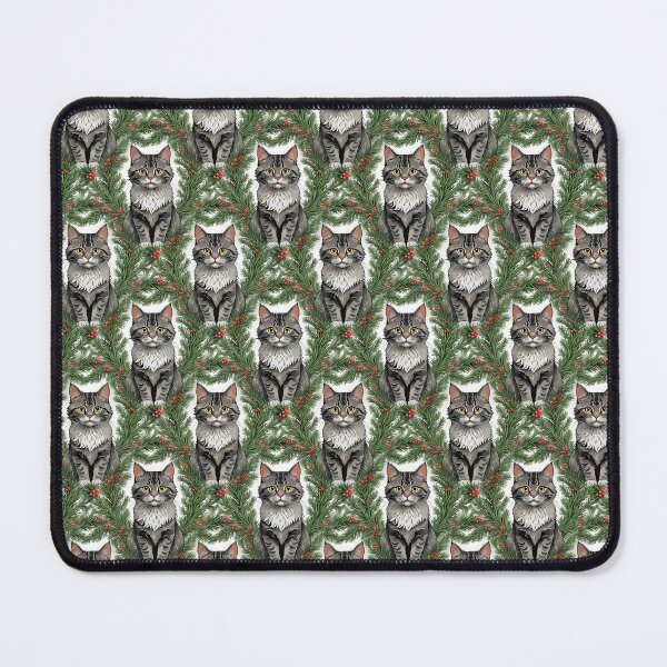 Item preview, Cute Maine Cat With Pine Pattern designed and sold by taiche.