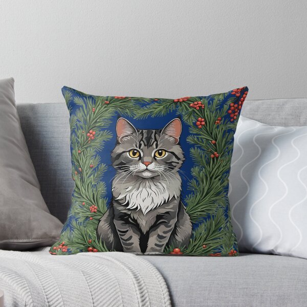 Item preview, Cute Maine Cat With Pine designed and sold by taiche.
