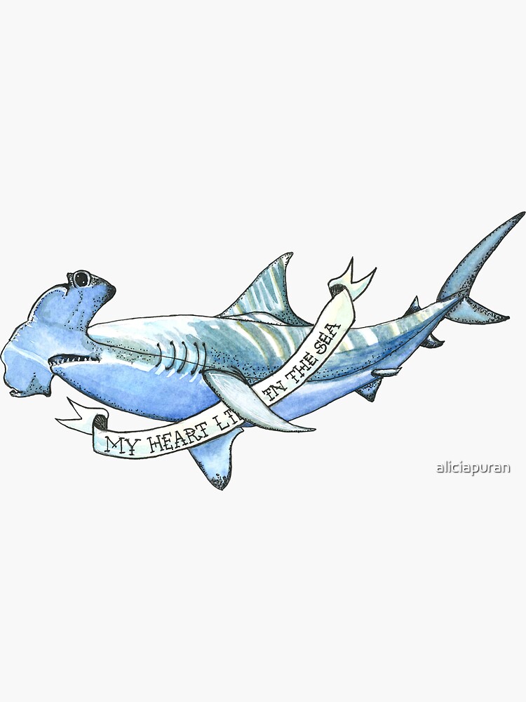 Shark Fishing Pinup Sticker sale -  Canada