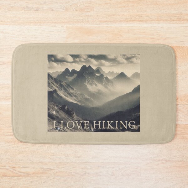Item preview, I Love Hiking designed and sold by AdventureLoveG.