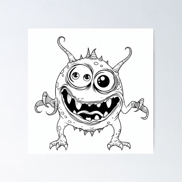 Item preview,  Funny Happy Monsters Collection designed and sold by Oksana Suprun.
