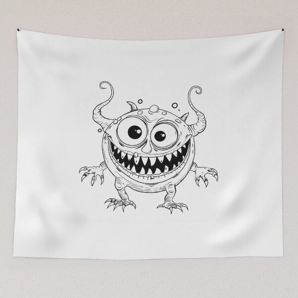 Item preview,  Funny Happy Monsters Collection designed and sold by Oksana Suprun.