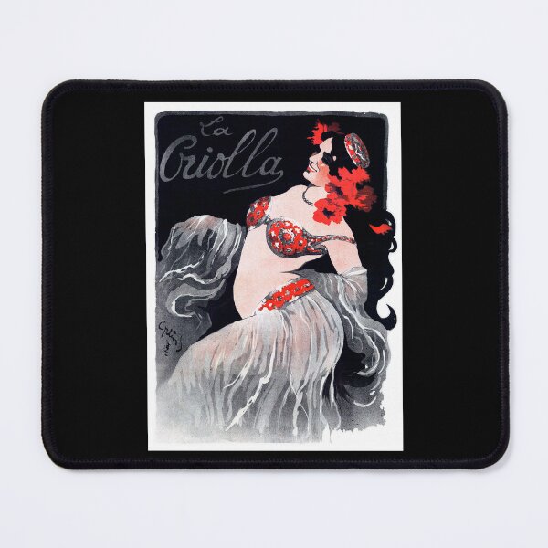 Item preview, La Criolla Spanish Woman Dancer 1902 Jules Grün designed and sold by RocketshipRetro.