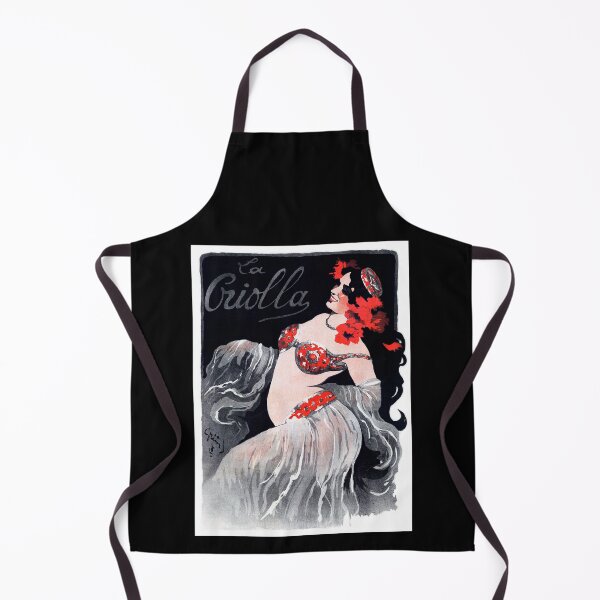 Item preview, La Criolla Spanish Woman Dancer 1902  Jules Grün designed and sold by RocketshipRetro.