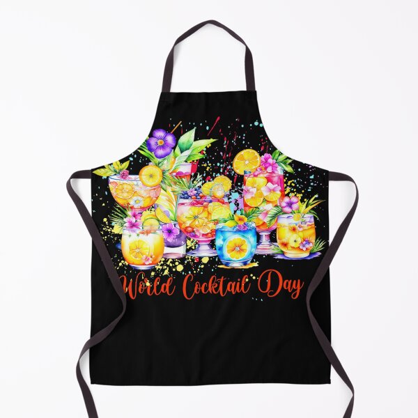 Item preview, Watercolor World Cocktail Day designed and sold by HolidayBug.