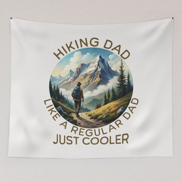Item preview, Cool Hiking Dad Outdoor Fathers Day Gift Idea designed and sold by ZeptepiTrends.