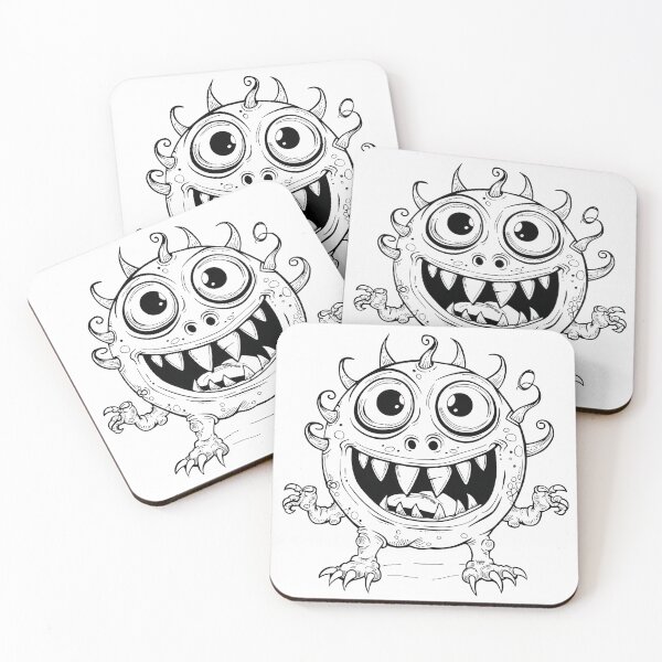 Item preview, Funny Happy Monsters Collection designed and sold by Oksana Suprun.