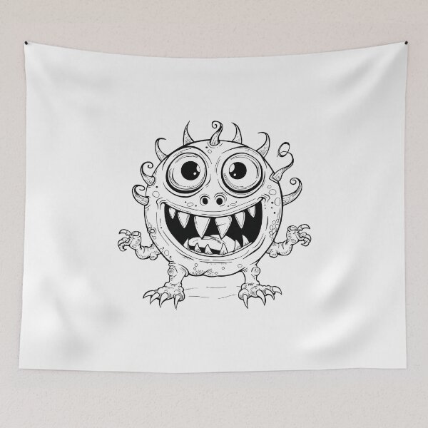 Item preview, Funny Happy Monsters Collection designed and sold by Oksana Suprun.