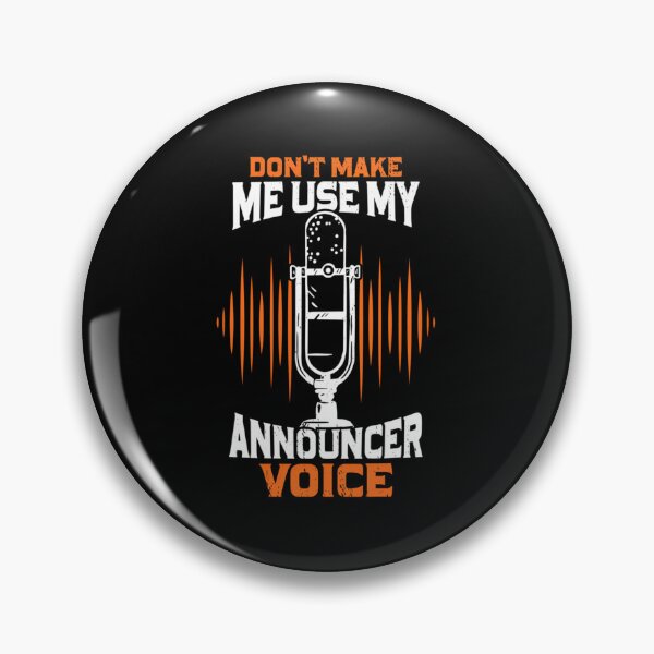 Item preview,  Funny Radio Public Address Announcer Gift designed and sold by PatriSzabo.