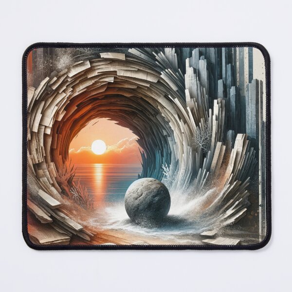 Item preview, A round rock going through the tunnel designed and sold by Mari67-Ink.
