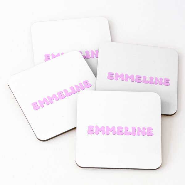 Item preview, Emmeline Name Purple designed and sold by designbycecilia.
