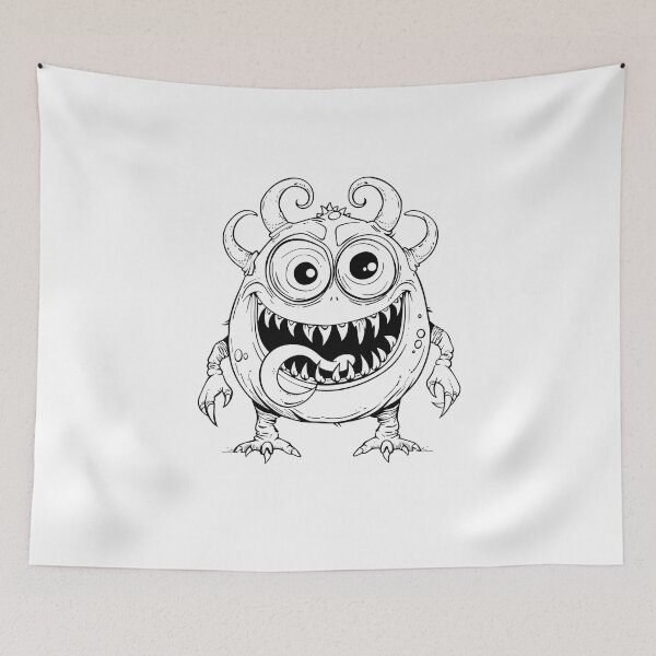 Item preview, Funny Happy Monsters Collection designed and sold by Oksana Suprun.