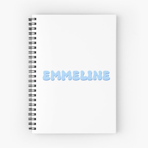 Item preview, Emmeline Name Blue designed and sold by designbycecilia.
