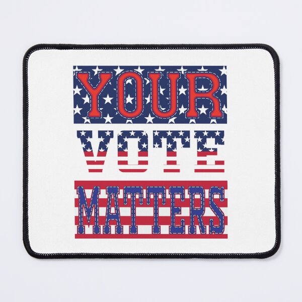 Item preview, Your Vote Matters - USA designed and sold by Whimsical Thinker.