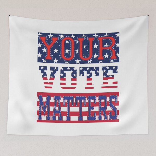 Item preview, Your Vote Matters - USA designed and sold by Whimsical  Thinker.