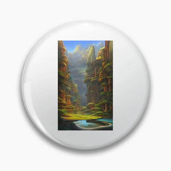Item preview, Simulated abstracted nature landscape designed and sold by K1ndo.
