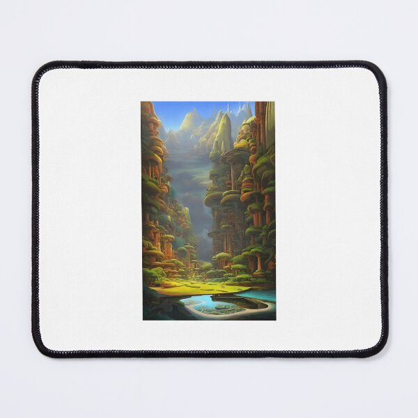 Item preview, Simulated abstracted nature landscape designed and sold by K1ndo.