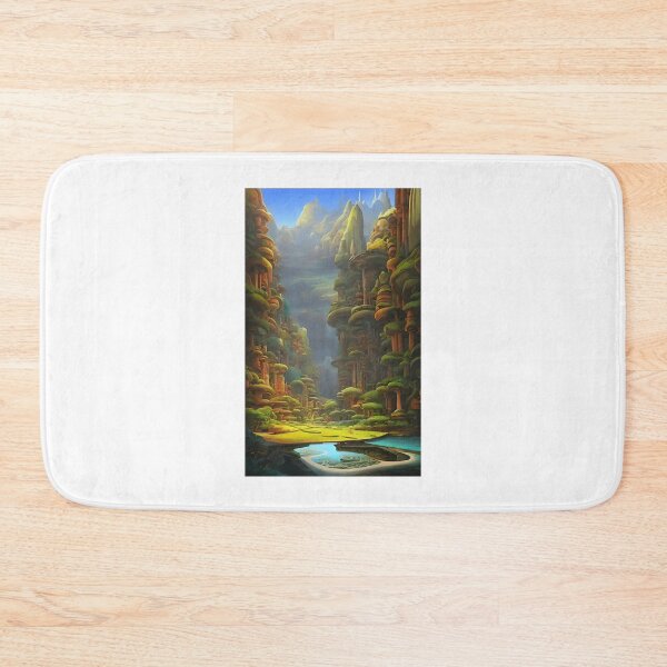 Item preview, Simulated abstracted nature landscape designed and sold by K1ndo.