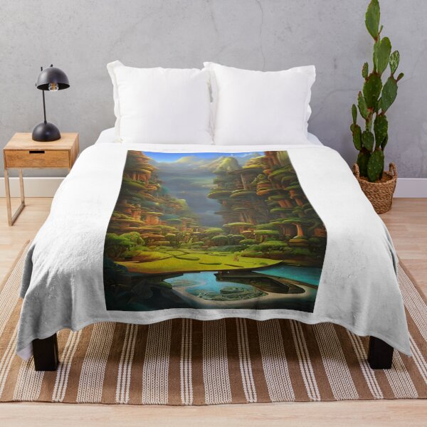 Item preview, Simulated abstracted nature landscape designed and sold by K1ndo.