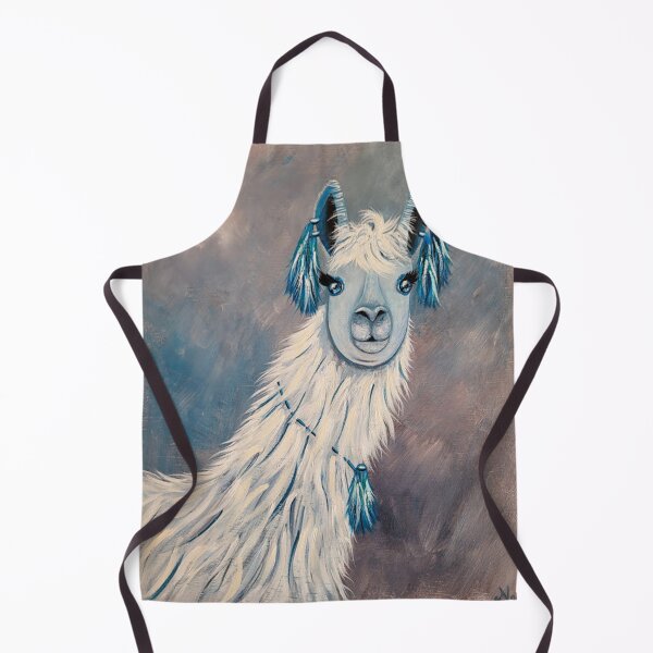 Item preview, Tassel llama original painting designed and sold by norascorner.