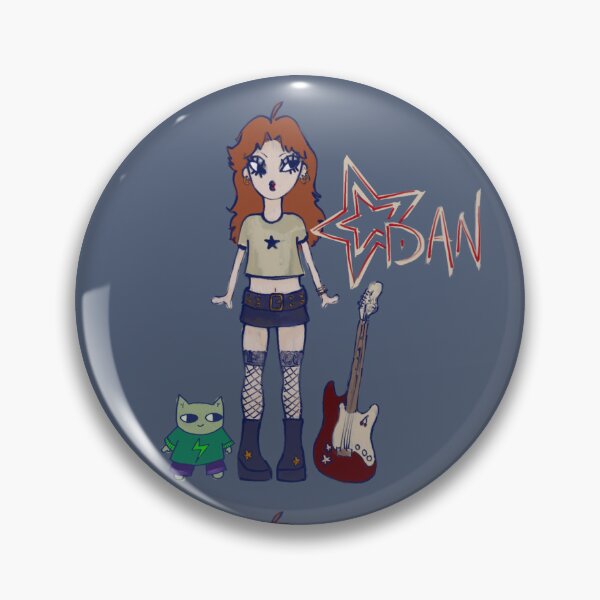Item preview, Redhead rockstar girlfriend  designed and sold by DanaanArt111.