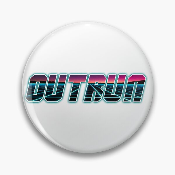 Item preview, Outrun Retro Text designed and sold by Kat91x.