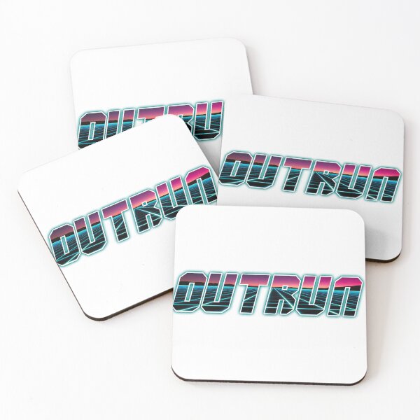Item preview, Outrun Retro Text designed and sold by Kat91x.