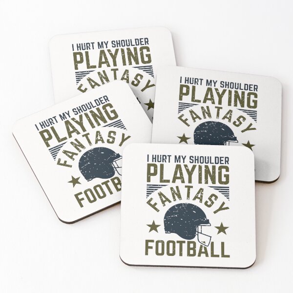 Item preview, I Hurt My Shoulder Playing Fantasy Football designed and sold by jaygo.