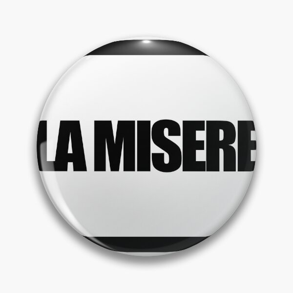 Item preview, THE MISERE designed and sold by MobsProject.