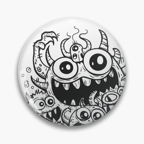 Item preview,   Funny Happy Monsters Collection designed and sold by Oksana Suprun.