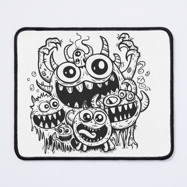 Item preview, Funny Happy Monsters Collection designed and sold by Oksana Suprun.