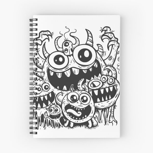 Item preview,   Funny Happy Monsters Collection designed and sold by Oksana Suprun.