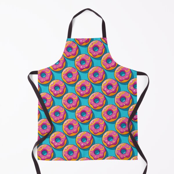 Item preview, Doughnuts Pattern Pink Blue designed and sold by Lelijo.