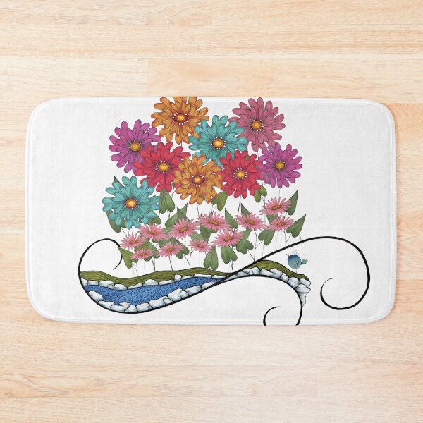 Item preview, Pink Daisies  designed and sold by Kelly Ryan Rhoades.
