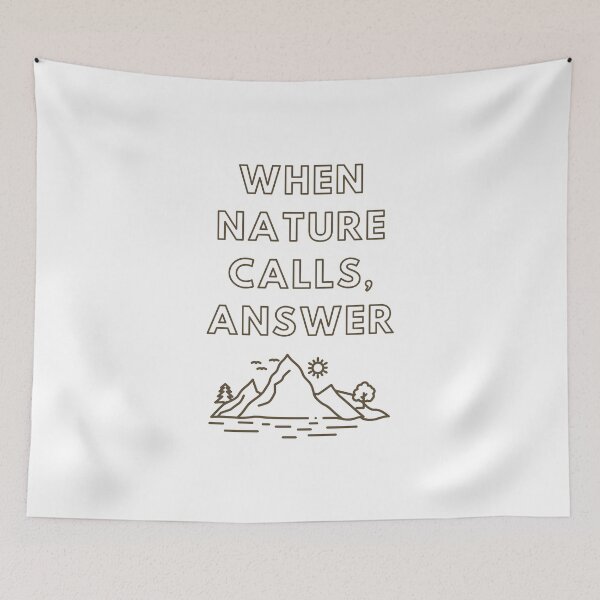 Item preview, When Nature Calls, Answer designed and sold by recreates.