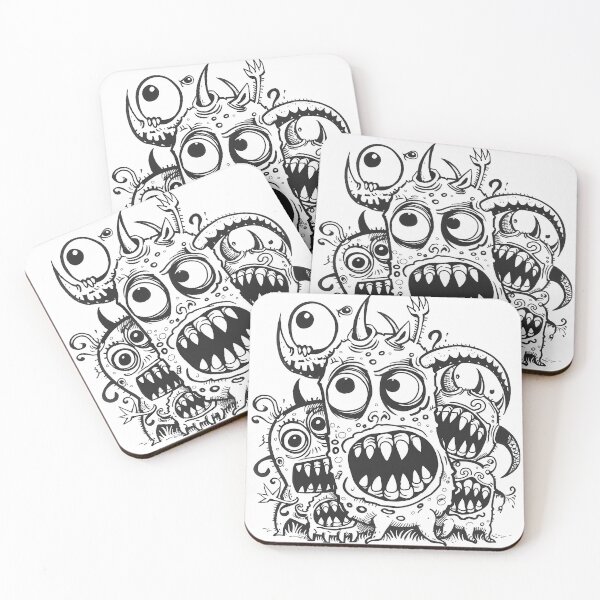 Item preview,   Funny Happy Monsters Collection designed and sold by Oksana Suprun.