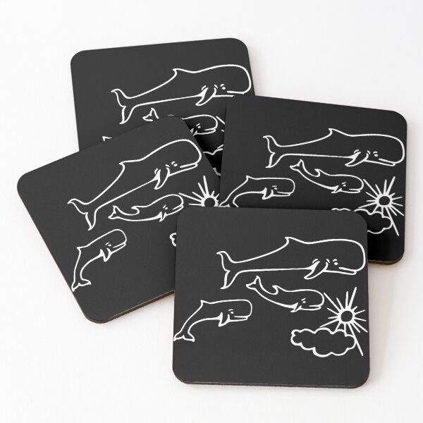 Item preview, Whales and Sun Tattoo by Robe de Extremoduro designed and sold by MobsProject.